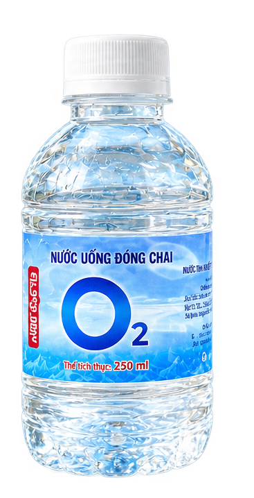 Chai nước O2 250ml